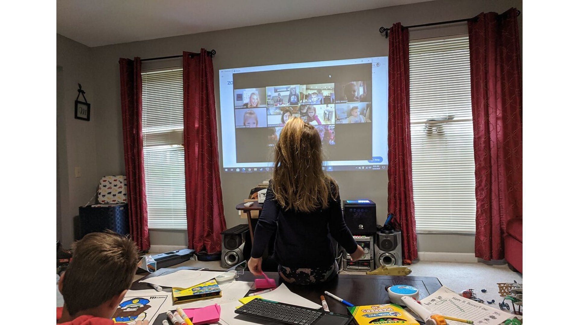 Coordinate family schedules and set at-home learning rules